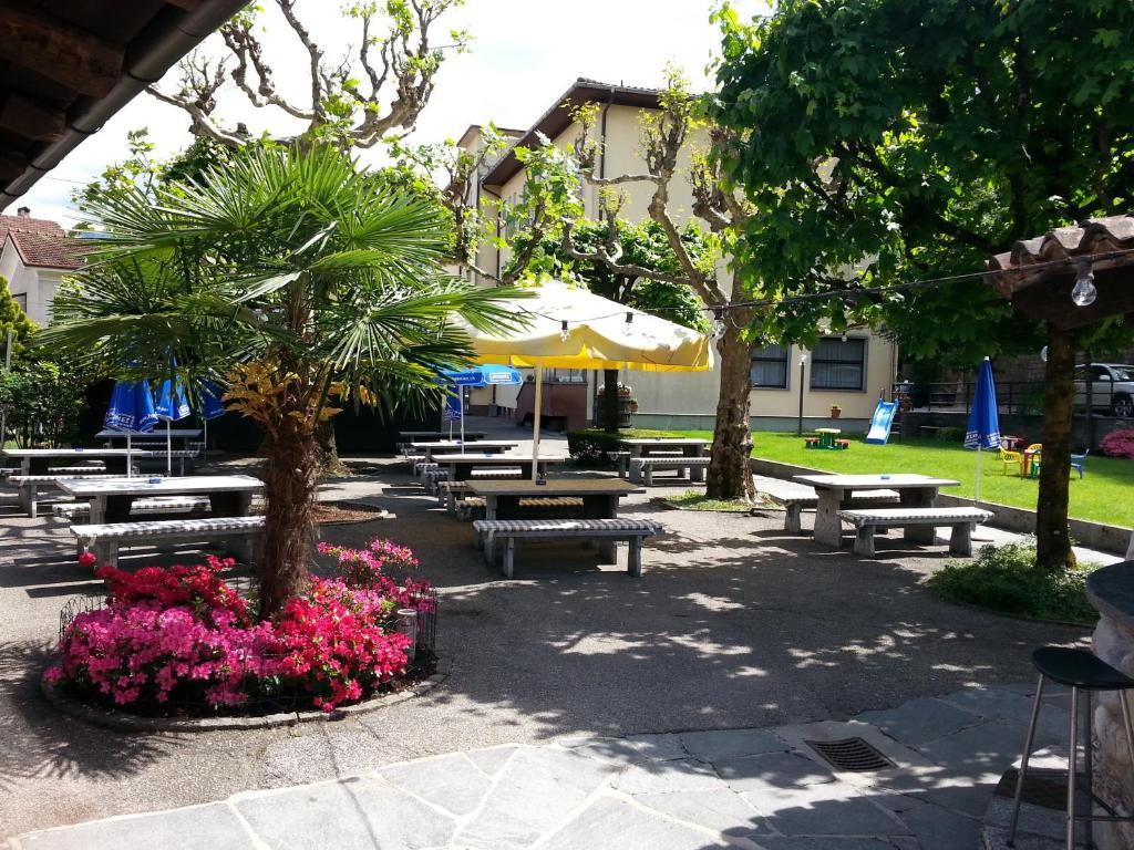 Osteria Belvedere Losone Exterior photo